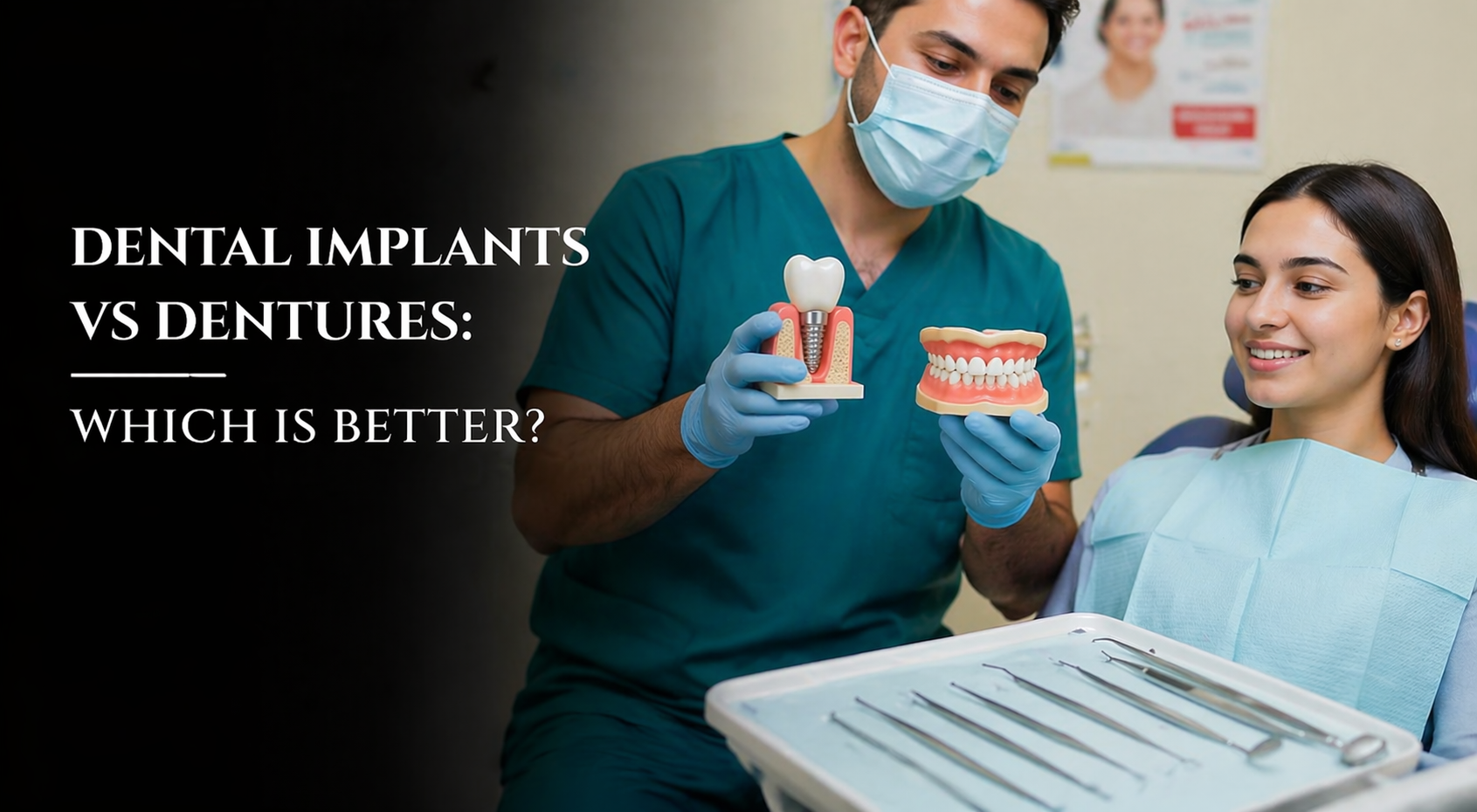 Dental Implants vs Dentures